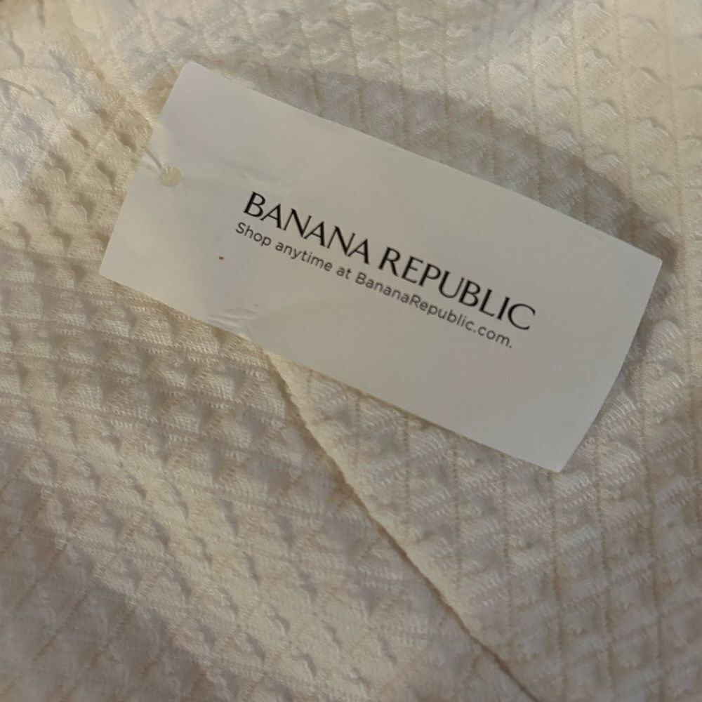 NWT Banana Republic DIAMOND JACQUARD FIT-AND-FLARE Dress (size 16) - Picture 6 of 12